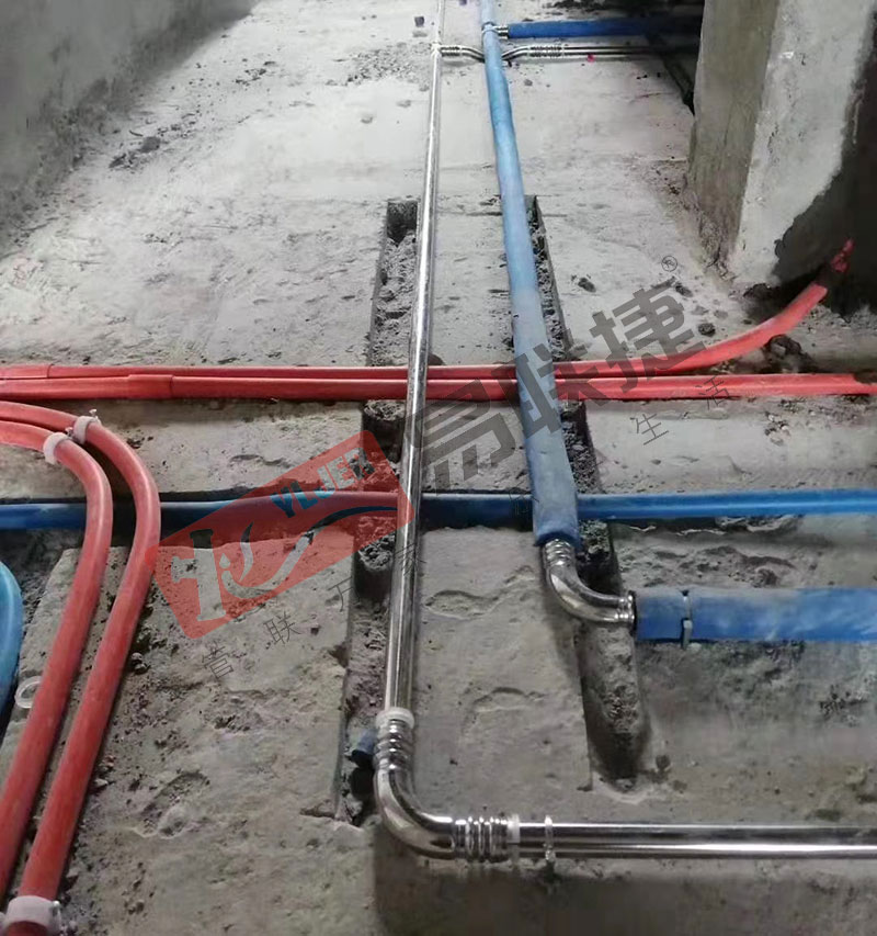 不锈钢水管安装过程